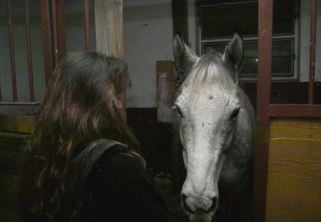 Nicole und ihre Cera, Weihnachten 2004